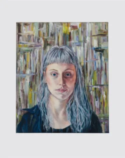 Painting of a young woman